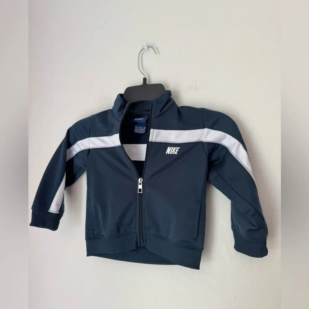 Nike Blue Toddler Full Zip Up Jacket - Size 24 Months